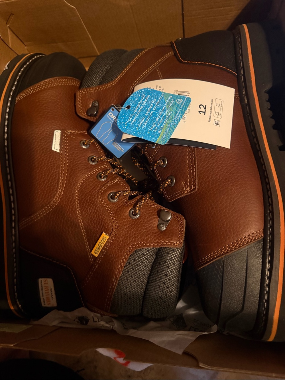 Herman Survivors Professional Men's Shoveler Waterproof 6" Steel Toe Work Boots